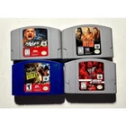 N64 Nintendo 64 Wrestling bundle Video Game lot🔥Works WCW WWF Nice shape!