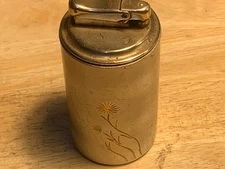Colibri by Kreisler Gold and Silver Tone Table Lighter West Germany - Untested
