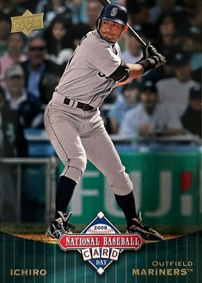 2008 Upper Deck National Baseball Card Day#UD12 Ichiro Suzuki