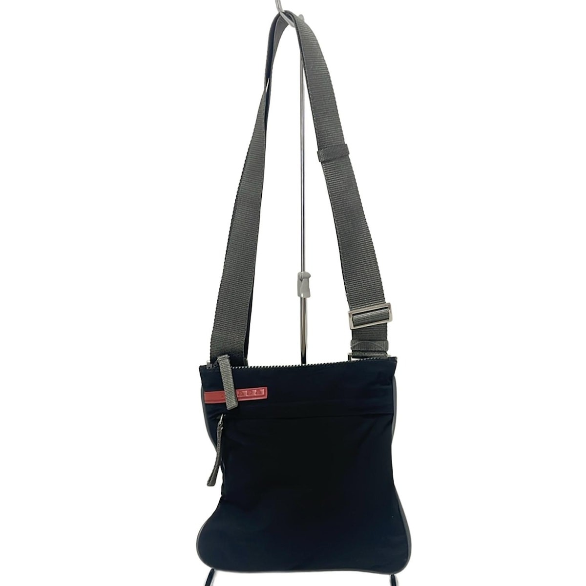 Prada Sport Black Shoulder Bag Y0708 Pre-Owned