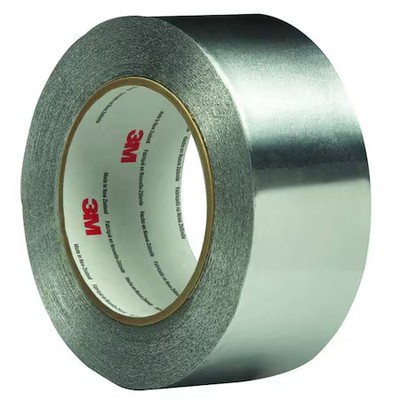 3M 425 Foiltape, Aluminum, Silver, 60Ydl, 2Inw, Pk24
