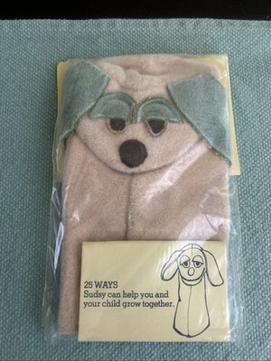 Vintage RARE Baby Einstein Sudsy Dog Puppet Tub Buddies L&L First Gen