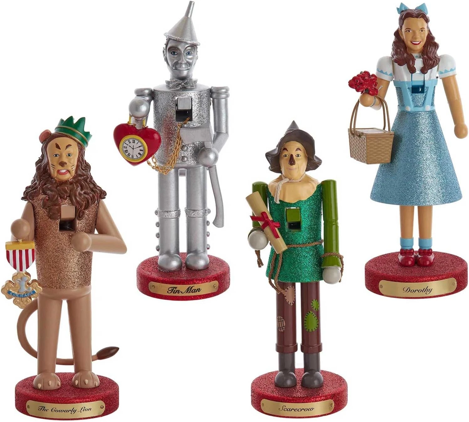 10" Wizard of Oz Nutcracker Set - Collectible Holiday Decor