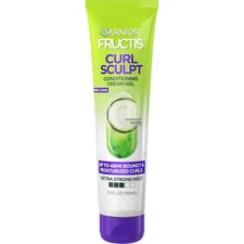 Fructis Style Curl Sculpt Conditioning Cream Gel for Bounce & Moisture, 5.1 Fl O