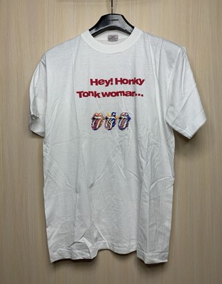 Vintage Rolling Stones 2003 Licks India Tour LG CDMA Rare Promo T-Shirt Size L
