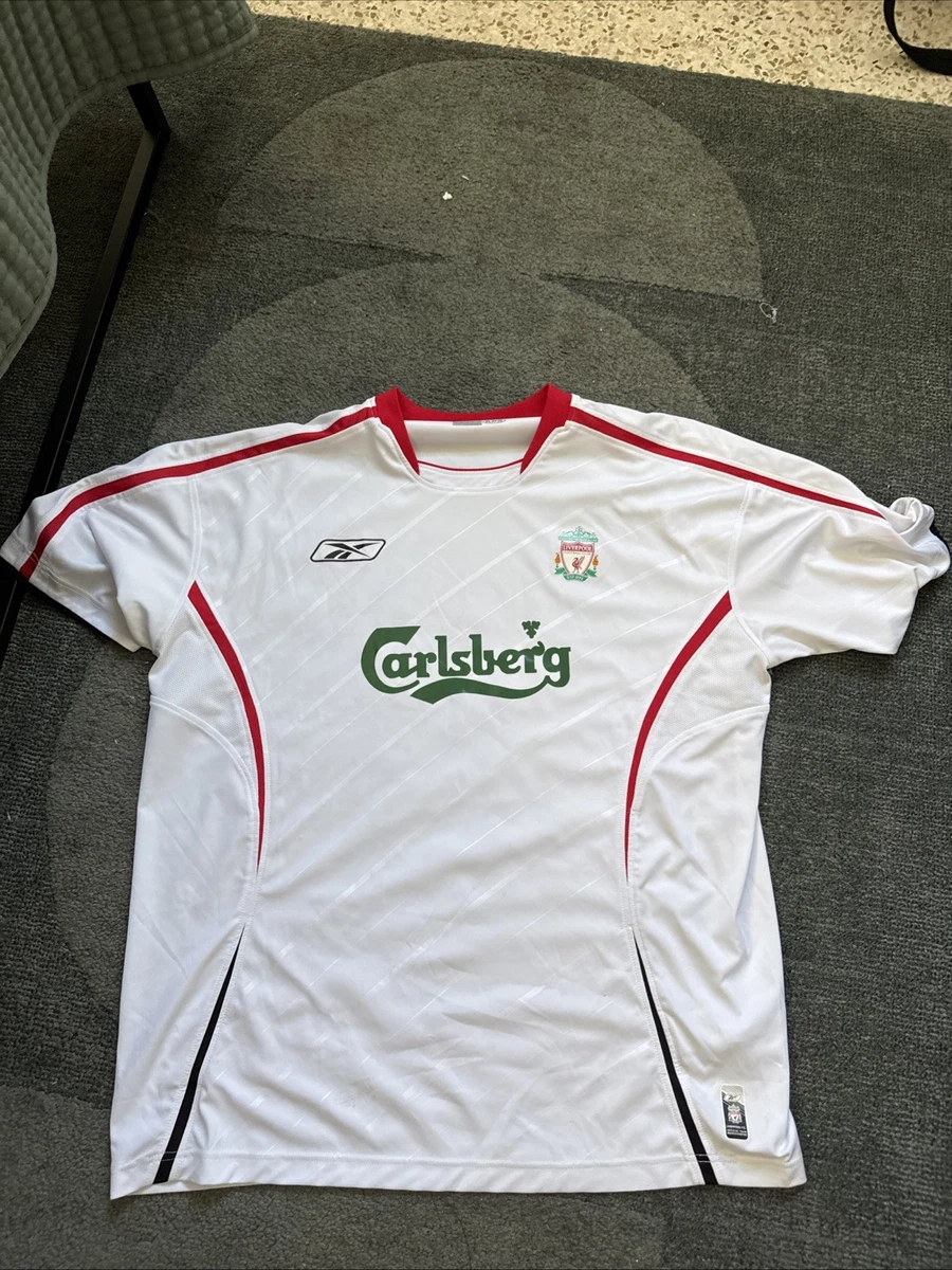 Preços baixos em Reebok Liverpool Branco Clube Internacional de