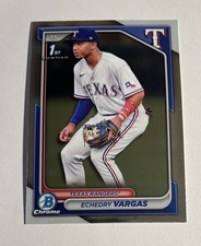 Echedry Vargas 2024 Bowman Chrome Prospects 1st #BCP-163 Texas Rangers