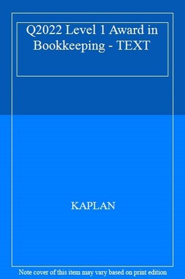 Q2022 Level 1 Auszeichnung in Buchhaltung - TEXT, KAPLAN