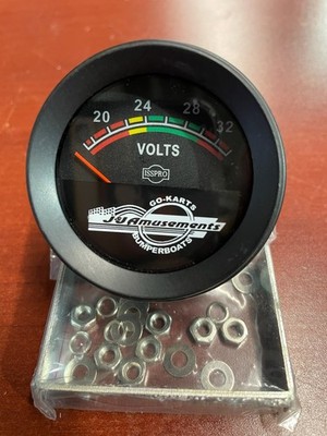J&J Amusements Bumper Boat Volt Meter Indicator EBB  20-70-0149