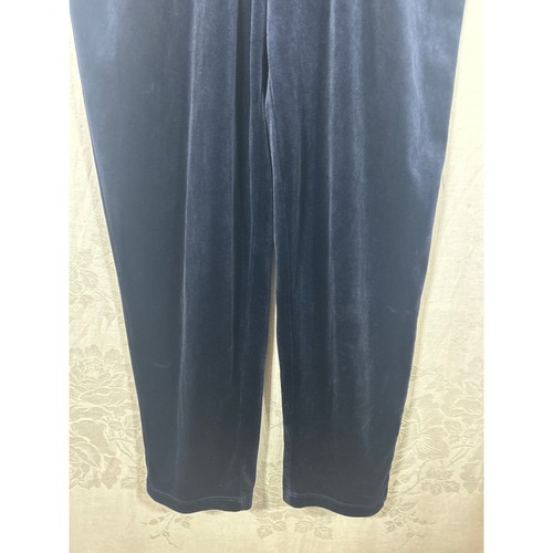 Saturday Sunday Anthropologie Jumpsuit XS Navy Blau Samt Cross Front - Bild 2 von 12