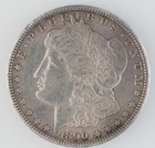 1890 S Morgan Dollar AU- 90% Silver $1 US Coin- Great Color!!