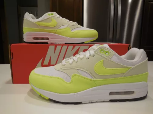Women's Nike Air Max 1 "Volt" Shoes -Style# DZ2628 100- Size 8 -NEW