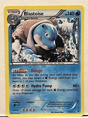 Blastoise 100 HP ホロカード Blastoise - 14/100 - Holo Rare NM