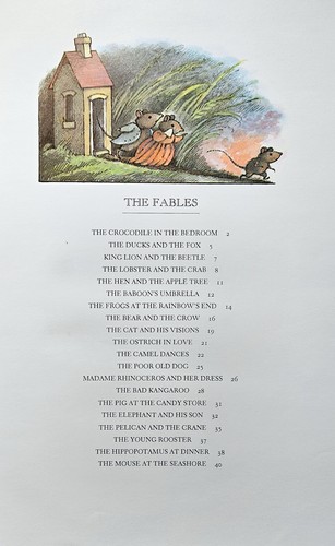 Arnold Lobel FABLES Caldecott Award 1st Edition in dust jacket - Picture 5 of 9