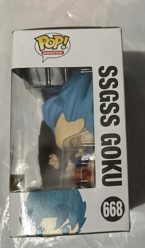 ¡FUNKO POP! Dragon Ball Super SSGSS GOKU #668 HOT TOPIC EXCLUSIVO - Imagen 2 de 7