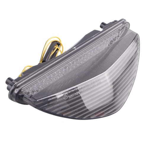 Smoke LED Taillight Integrated Turn Signals Fit Yamaha Raider 2008-2010 - Picture 6 of 7