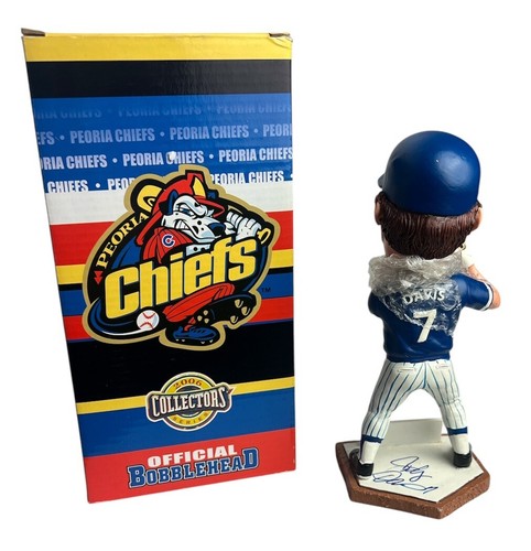 2006 Jody Davis Peoria Chiefs Minor League Collector Bobblehead Cubs handsigniert - Bild 2 von 3