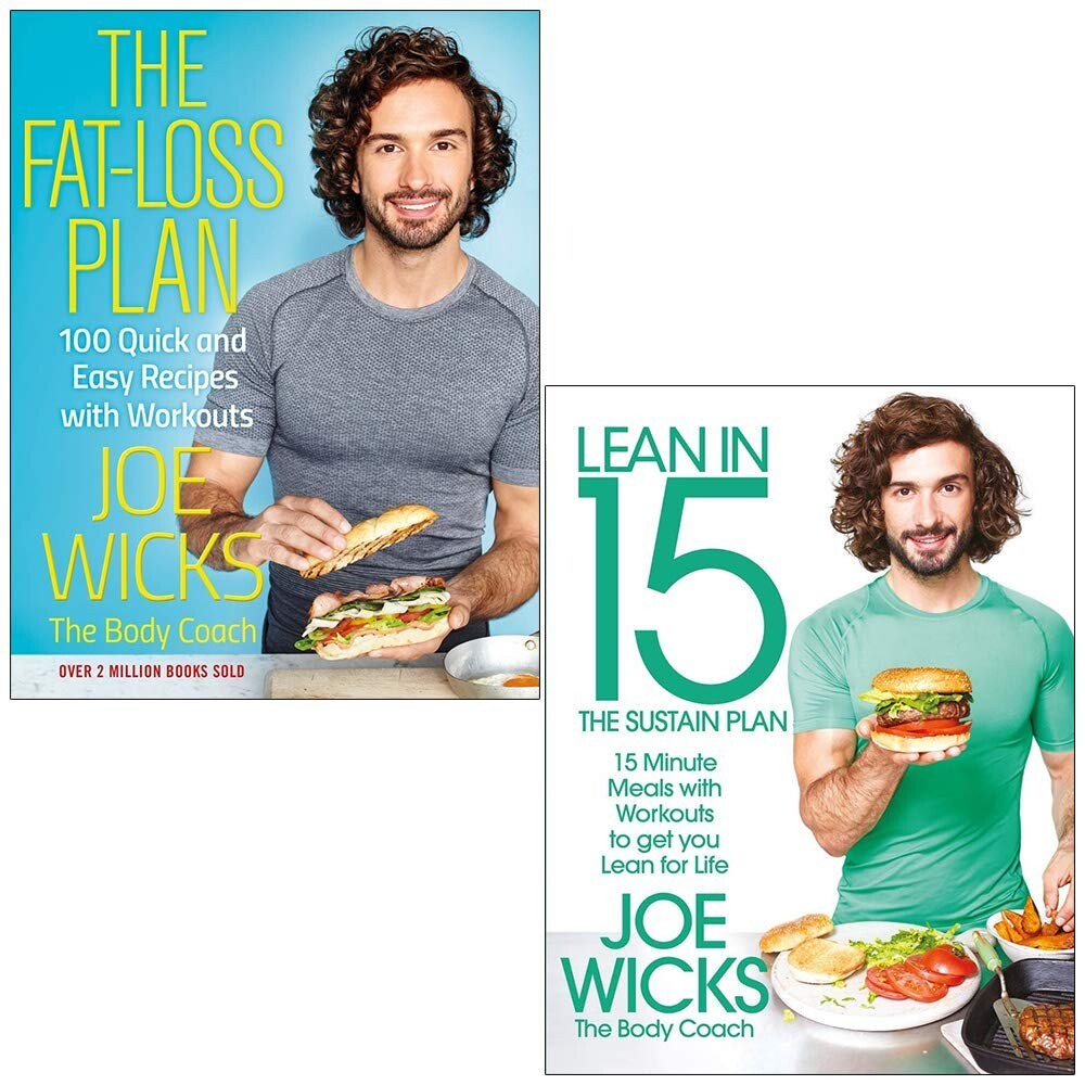 The Fat-Loss Plan & Lean in 15 The Sustain Plan 2 Books Collection Set PB NEW - Image 5