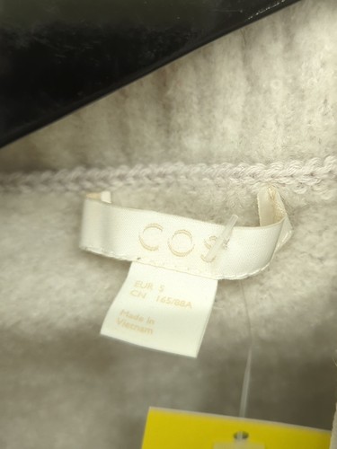 COS Women's Jumper S Cream Wool with Polyamide Roll Neck Pullover - Picture 6 of 6