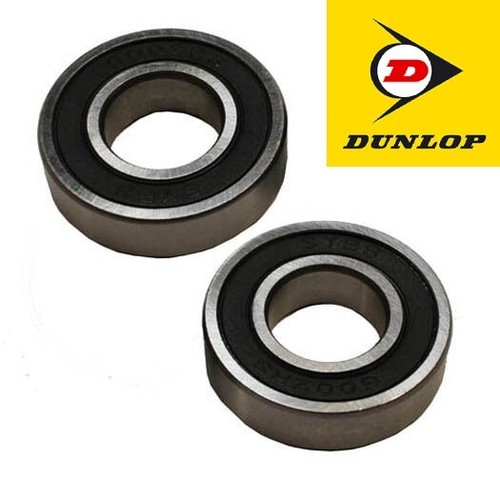 TWO DUNLOP BEARINGS FOR MK 1 & MK2 GO KART GOLF TROLLEY FRONT WHEEL
