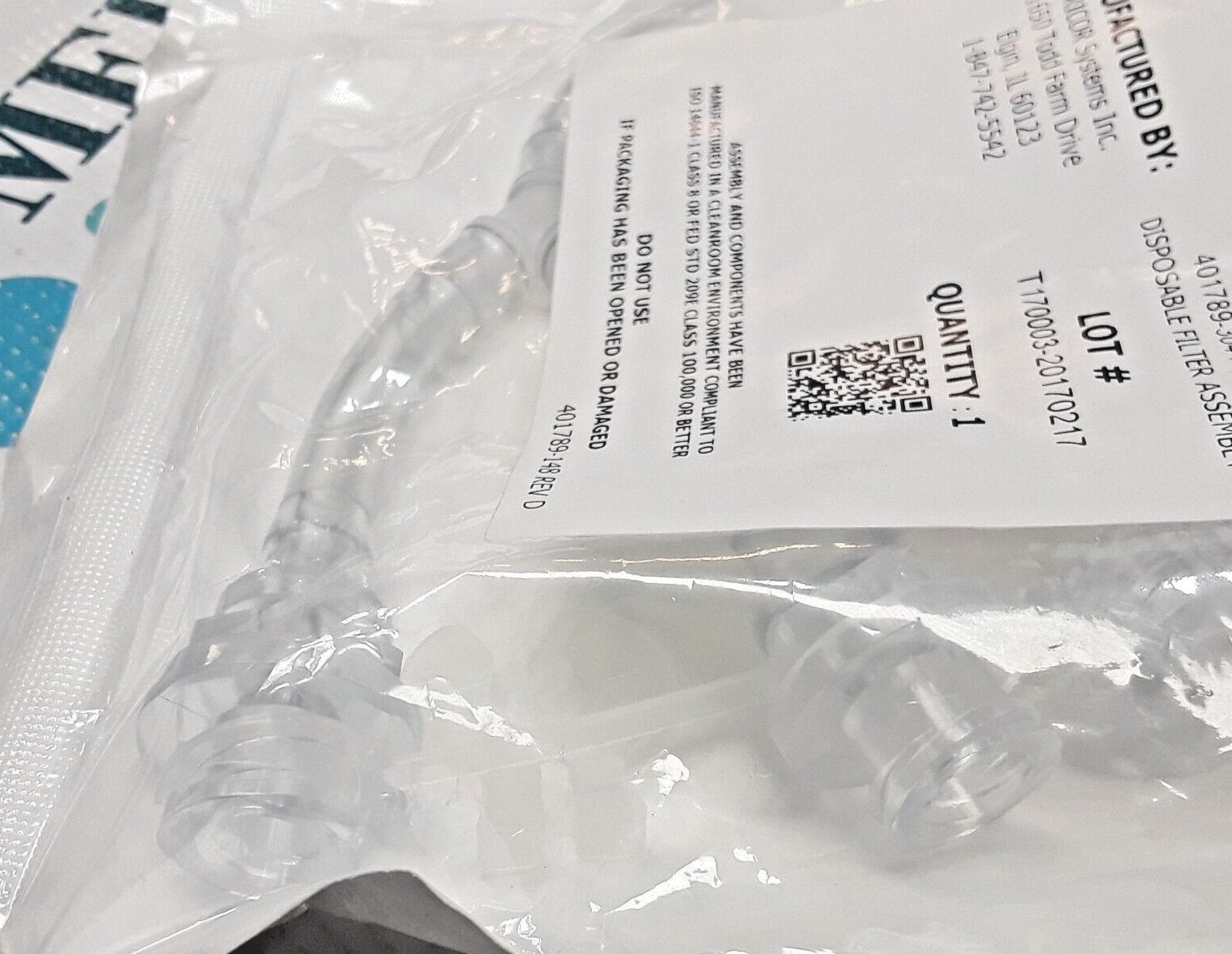 DRISCOPE AID DISPOSABLE FILTER ASSEMBLY 401789304 REV F NEW eBay