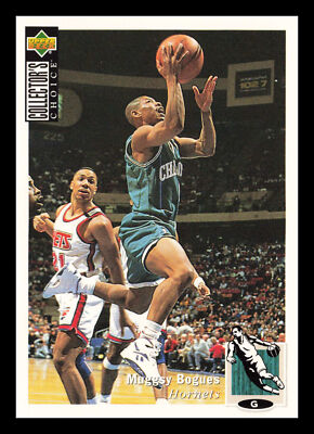 Muggsy Bogues #101 1994-95 Collector's Choice French Charlotte