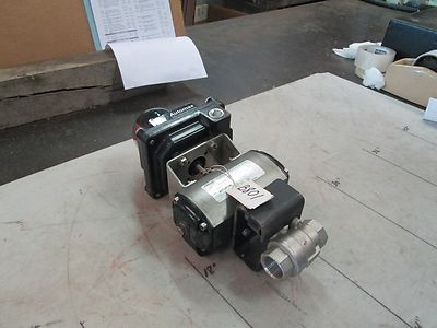 Kitz 316 S/S Ball Valve W/Pneumatic Actuator #B063S10 1'' FNPT N/C 2000 WOG (NEW)