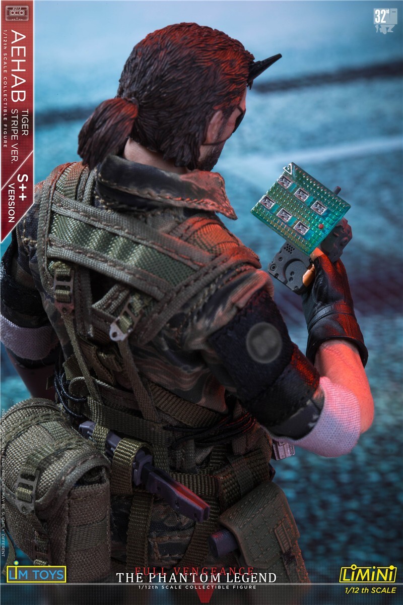 Card LIMTOYS 1/12 Metal Phantom Gear Solid Snake Ishmel Action