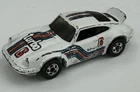 Vintage Hot Wheels 1974 Porsche P-911 White No 6 Turbo Bell Shell Hong Kong