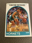 Tyrone Bogues 1989 Hoops  #218 Charlotte Hornets