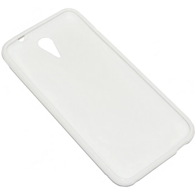 SSYL CUSTODIA TPU SILICONE COVER S-LINE BACK GEL CASE HTC DESIRE 620 WHITE NUOVA - Immagine 3 di 4