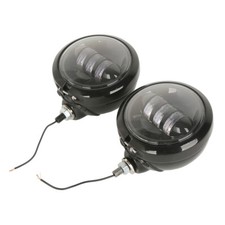 4.5 Led Fog Light Lamp Passing Auxiliary Housing Bucket For Harley Touring Us 4.5 Led Fog Light Lamp Passing Auxiliary Housing Bucket For Harley Touring Us