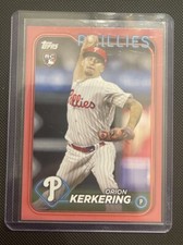 2024 TOPPS SERIES 2 Orion Kerkering RC Mothers Day Pink #20/50 SSP Phillies