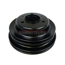 Black Bbc Chevy 396-427454 Crankshaft Pulley Long Water Pump Triple 3 Groove Lwp Black Bbc Chevy 396-427454 Crankshaft Pulley Long Water Pump Triple 3 Groove Lwp