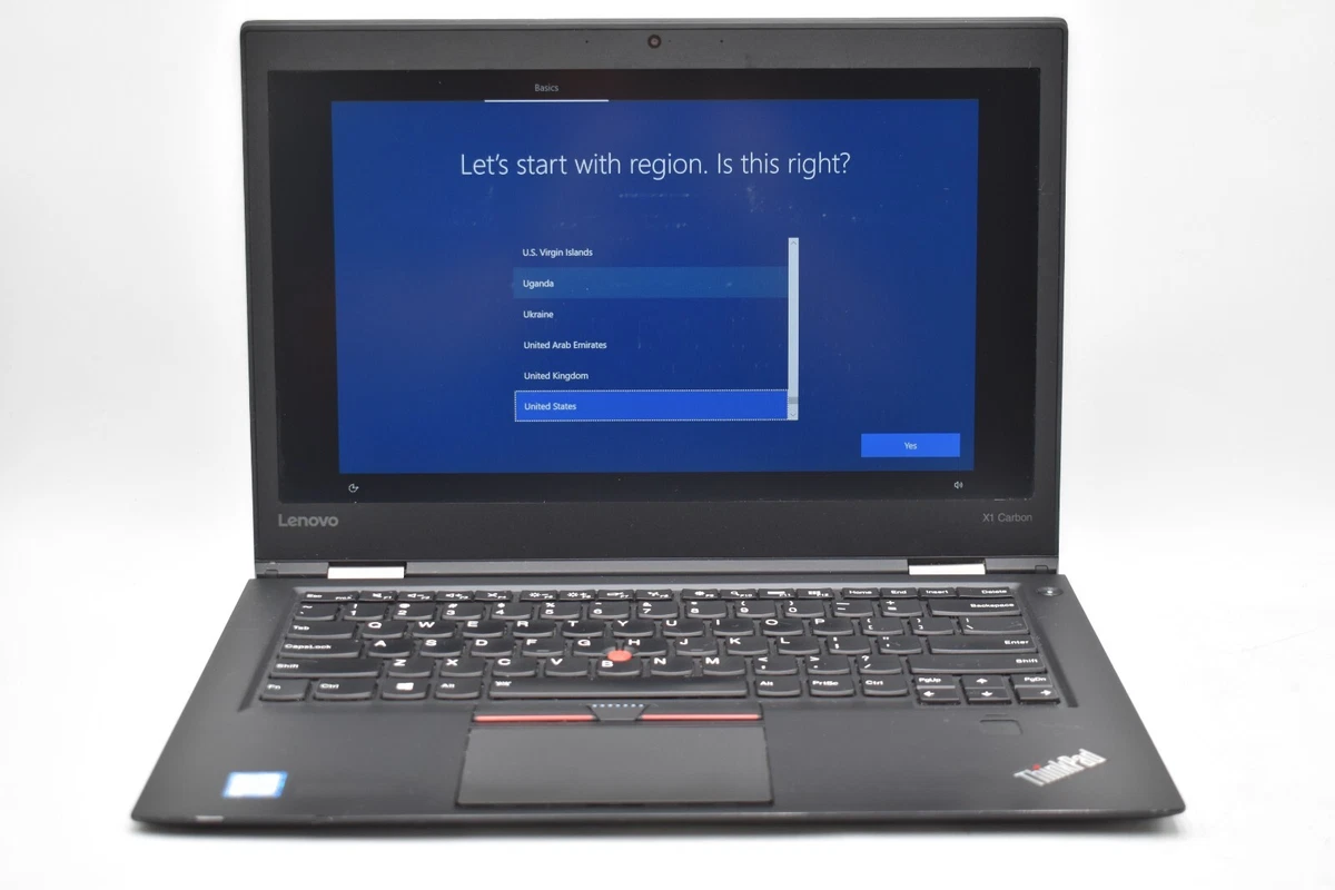 Lenovo ThinkPad X1 Carbon I7-4600U – 8Go RAM, 256Go SSD, Win10 – Pour Pièces Ou Dépanne