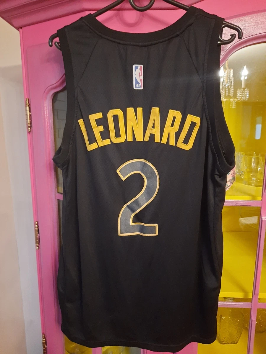 Kawhi leonard jersey black and gold new arrivals