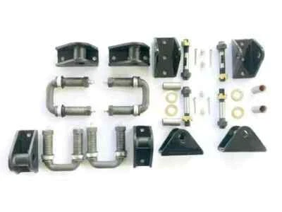 U Shackle Complete Suspension Kit For Willys Jeep MB GPW CJ 2A 3B M38A Truck@ - Bild 1 von 4