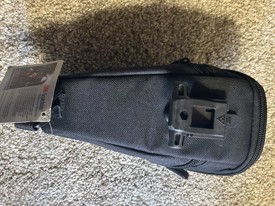 Topeak Aero Wedge Bicycle Expandable Saddle Bag Black **No Clip eBay