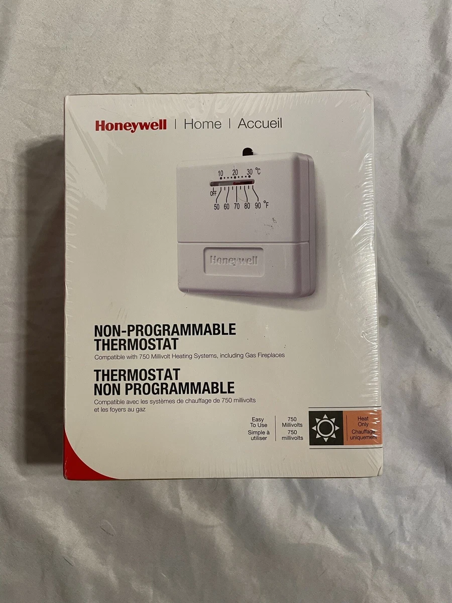 Honeywell Home CT33A1009 750 Millivolt Heat Only Non-Programmable  Thermostat | eBay