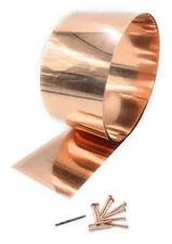 2-Rolls 6"X10ftea EAGLE 1- 26 Gauge General Use Roofing Copper Flashing Rolls
