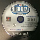 High Heat Major League Baseball 2004 PS2 Sony PlayStation 2 Disc Only