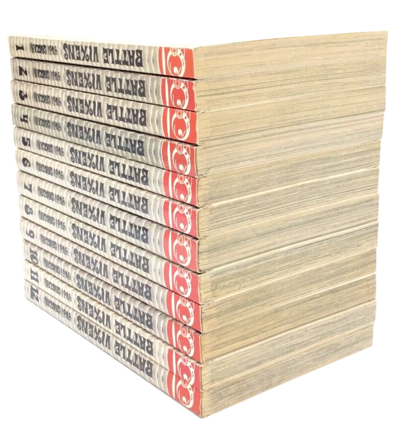 Tokyo Pop BATTLE VIXENS Volumes 1-12 Yuji Shiozaki English Manga