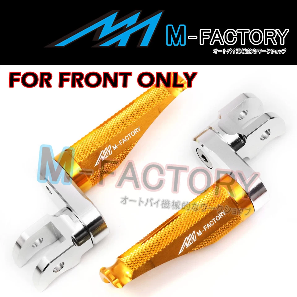 estriberas delanteras ajustables CNC Shinobi 25 mm aptas para Kawasaki ZRX 1200 Z1000 SX Z300 Foto 3 de 4