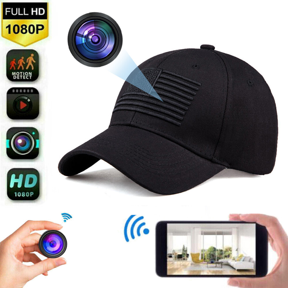 1080P HD Wireless WiFi Baseball Cap Mini Camera DVR Security Recorder-image