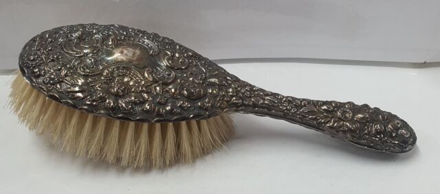 Robert Pringie & Sons Stirling Silver Hair Brush Cira 1907 With Hall Marks