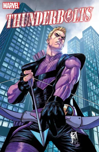 Thunderbolts #1 (Caselli Trading Card Var) Marvel Prh Comic Book 2022