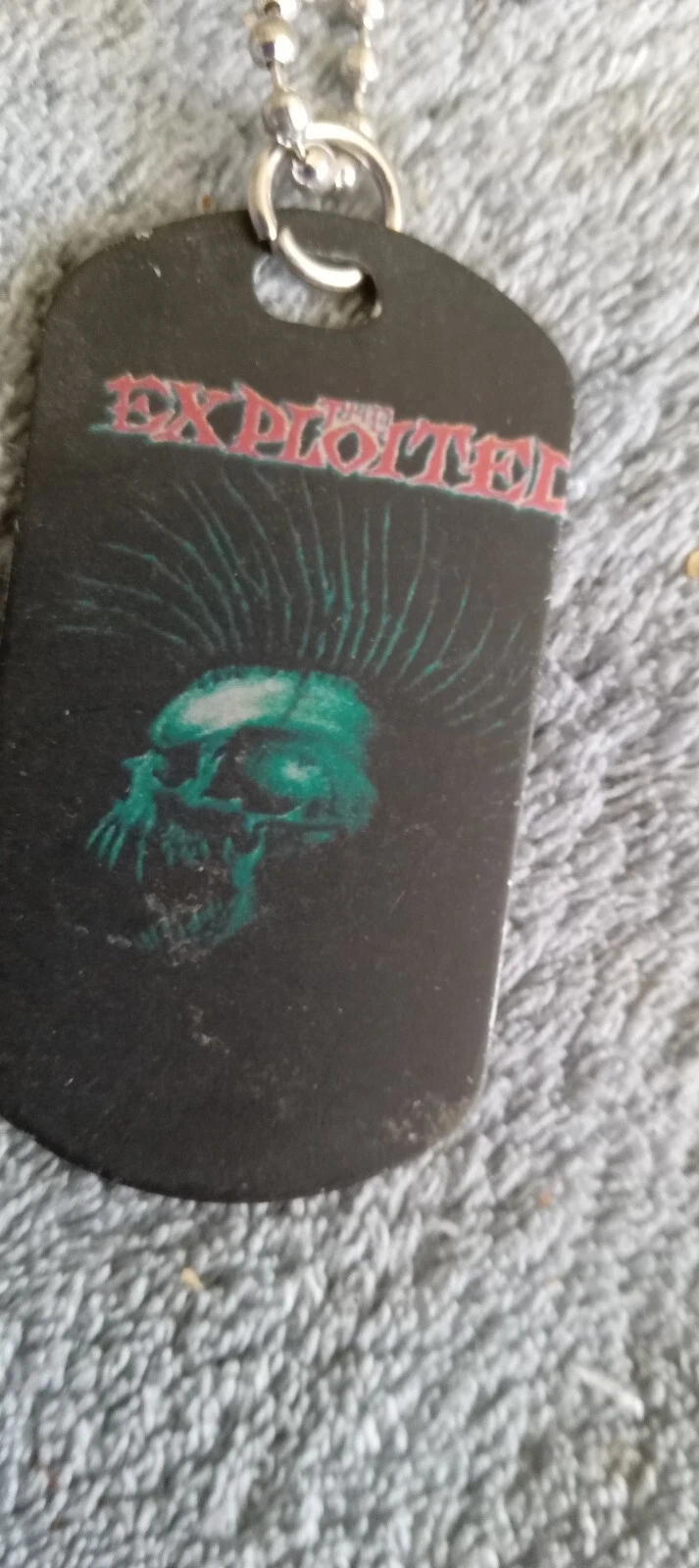 VETEMENTS Expiolted Necklace Pennent & Chain Rare