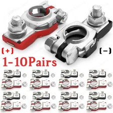 Auto Battery Terminal Connector Top Post Positive Negative Heavy Duty Universal