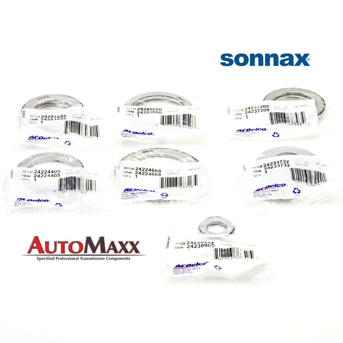 6L80 6L90 Transmission Thrust Bearing Kit 7-Pieces OEM from Sonnax
