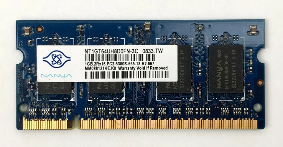 Surtido 1GB 2RX8/1RX8/2RX16 Memoria RAM Lote de 40 Foto 4 de 4